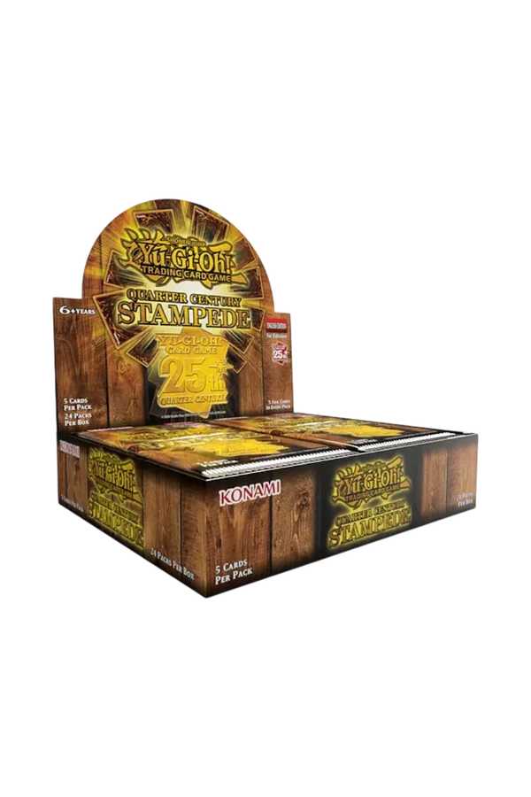 YU-GI-OH! - TCG Quarter Century Stampede Collection Booster Box Options