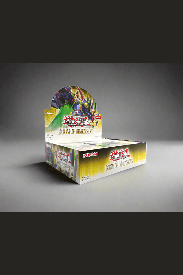 Yu-Gi-Oh! trading card game box with colorful artwork on a white background