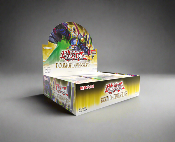 Yu-Gi-Oh! trading card game box with colorful artwork on a white background