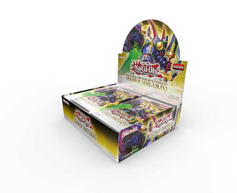 YU-GI-OH! - TCG Doom Of Dimensions Box Options