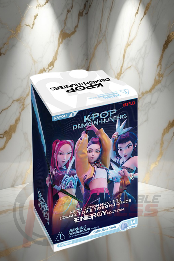 Kayou K-POP Demon Hunters Collectible Trading Card Blister Box- Energy Edition