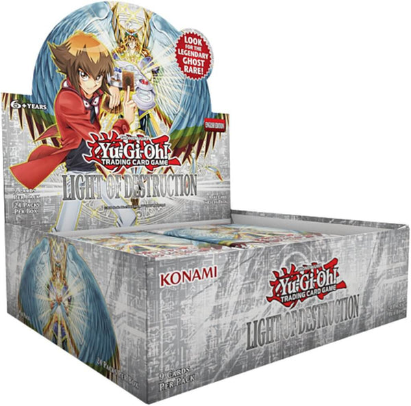 YU-GI-OH! - TCG Light of Destruction Unlimited Reprint Booster Box Options