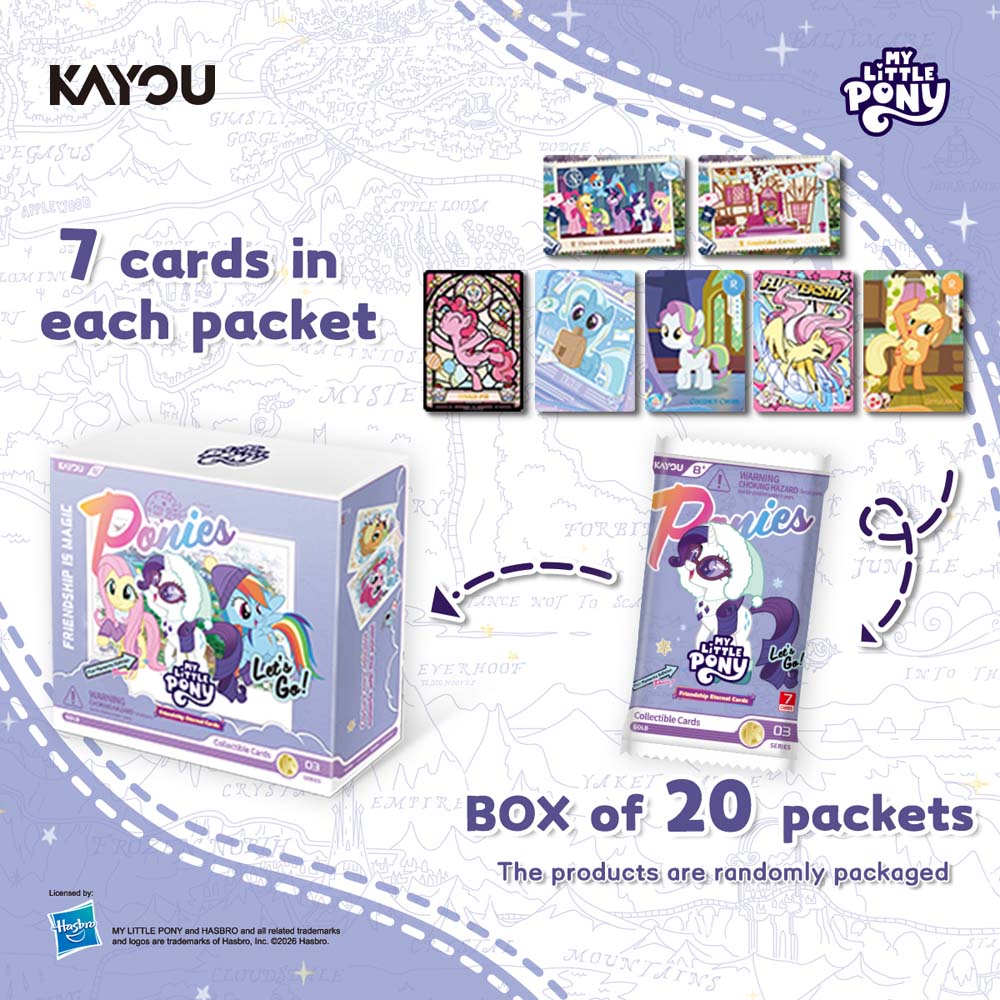 Kayou My Little Pony Friendship Eternal Foil Booster Box - Series 3