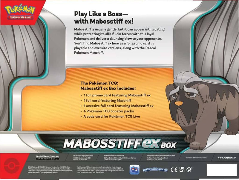 Pokemon - TCG - Mabosstiff ex Box