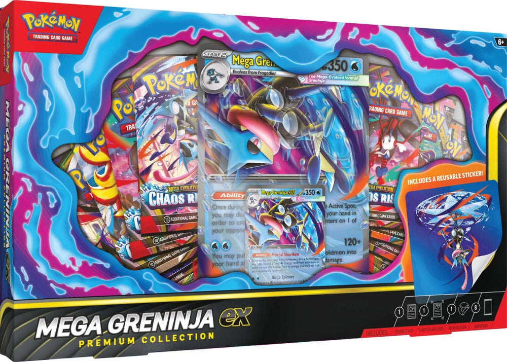 Pokemon - TCG - Mega Greninja ex Premium Collection