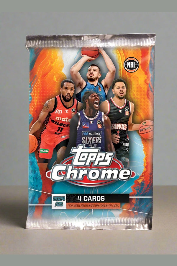 TOPPS Chrome NBL 2024/2025 Basketball Trading Cards - Hobby Breaker Box