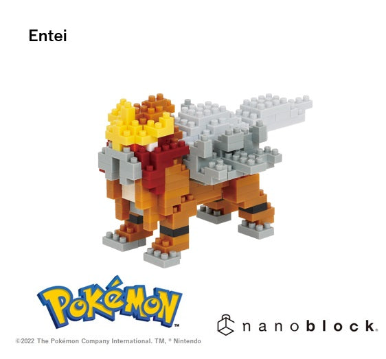 Pokemon - nanoblock - ENTEI - Collectible Madness