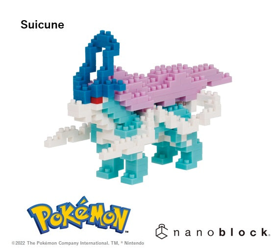 Pokemon - nanoblock - SUICUNE - Collectible Madness