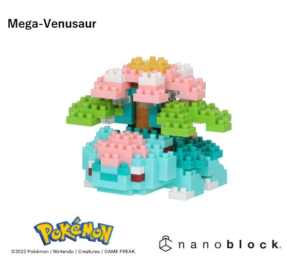 Pokemon - nanoblock - MEGA VENUSAUR - Collectible Madness