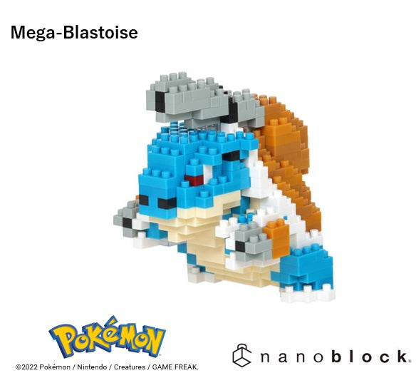 Pokemon - nanoblock - MEGA BLASTOISE - Collectible Madness