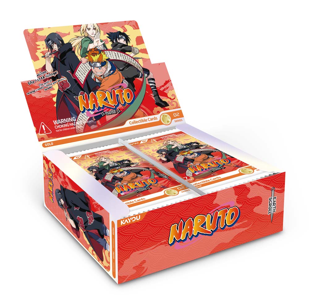Kayou Naruto Smriti Collectible Cards Earth Scroll Booster Box - Series 2