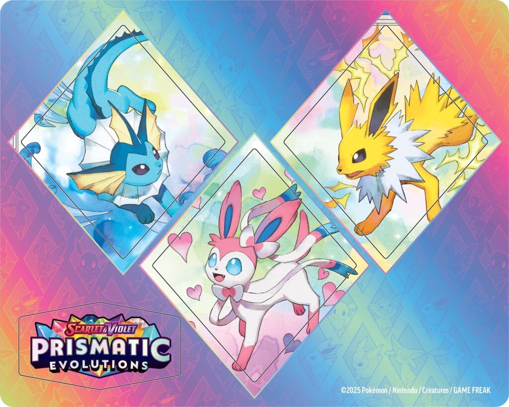 pokemon trading card game prismatic evolutions tech sticker collection Pokemon - TCG