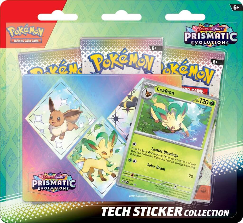 Pokemon - TCG - Prismatic Evolutions Tech Sticker Collection