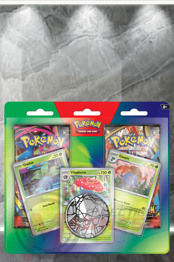 Pokemon - TCG - Enhanced 2-Pack Blister (Oddish, Gloom and Vileplume)