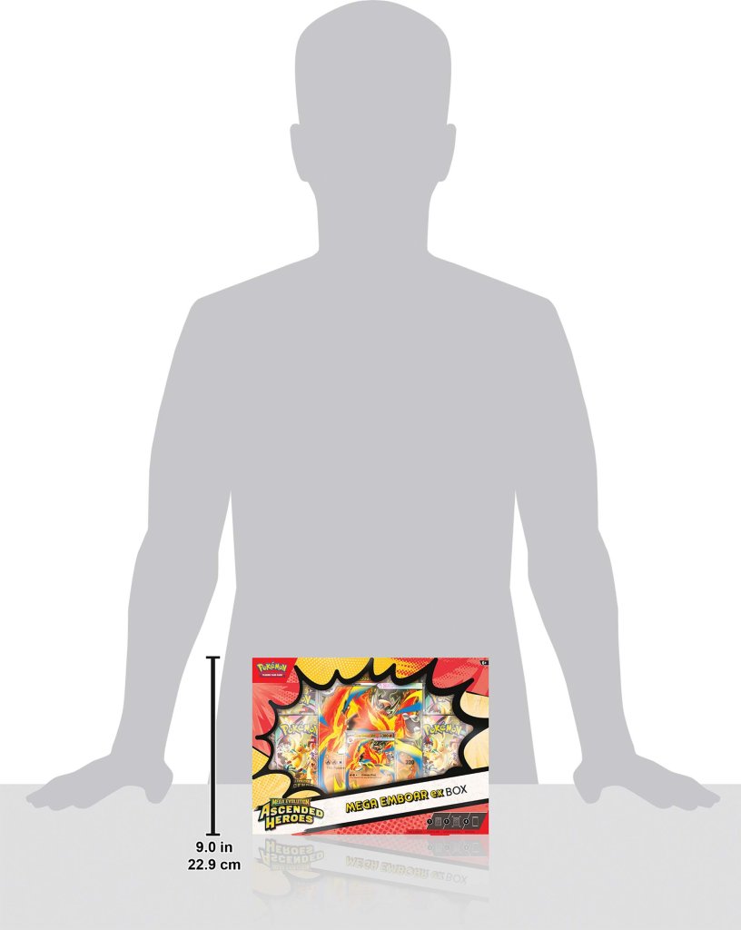 Pokemon - TCG - Ascended Heroes Mega Emboar ex Box
