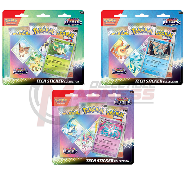 Pokemon - TCG - Prismatic Evolutions Tech Sticker Collection