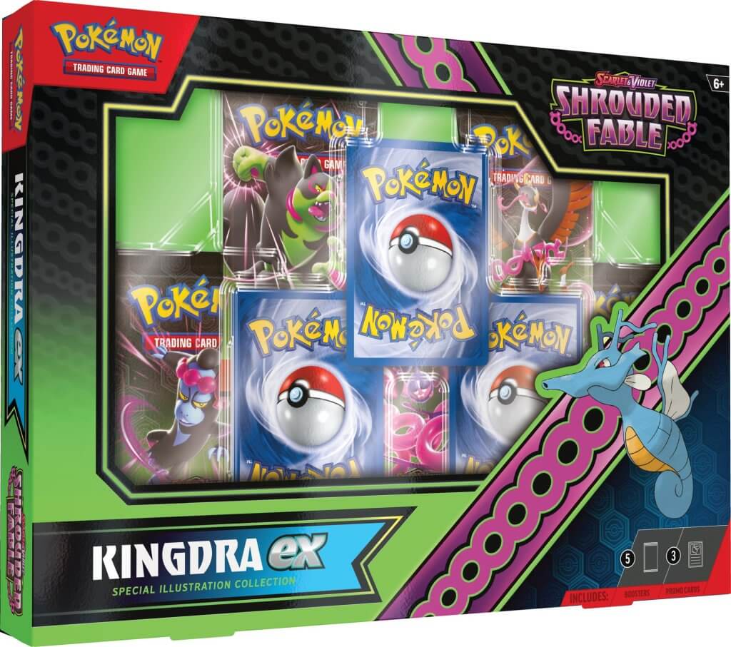 Pokemon - TCG - Shrouded Fable Kingdra/Greninja ex Special Collection