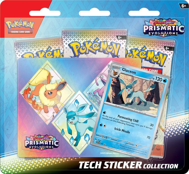 Pokemon - TCG - Prismatic Evolutions Tech Sticker Collection