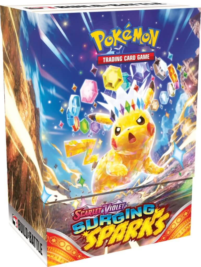 Pokemon - TCG - Surging Sparks Build and Battle Box