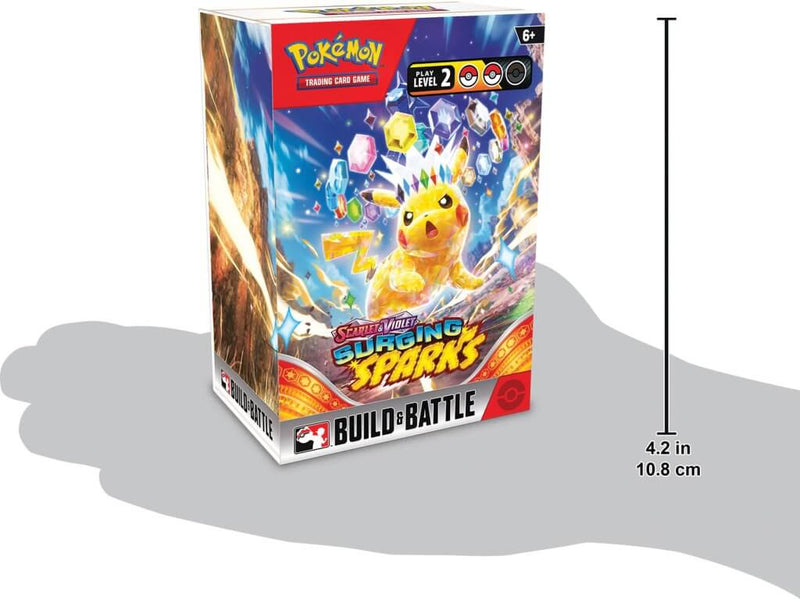 Pokemon - TCG - Surging Sparks Build and Battle Box