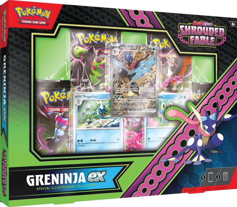 Pokemon - TCG - Shrouded Fable Kingdra/Greninja ex Special Collection