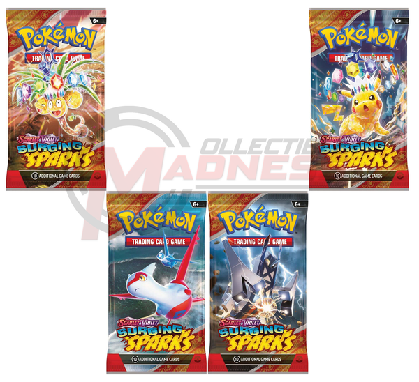 Pokemon - TCG - Surging Sparks Booster Pack Options