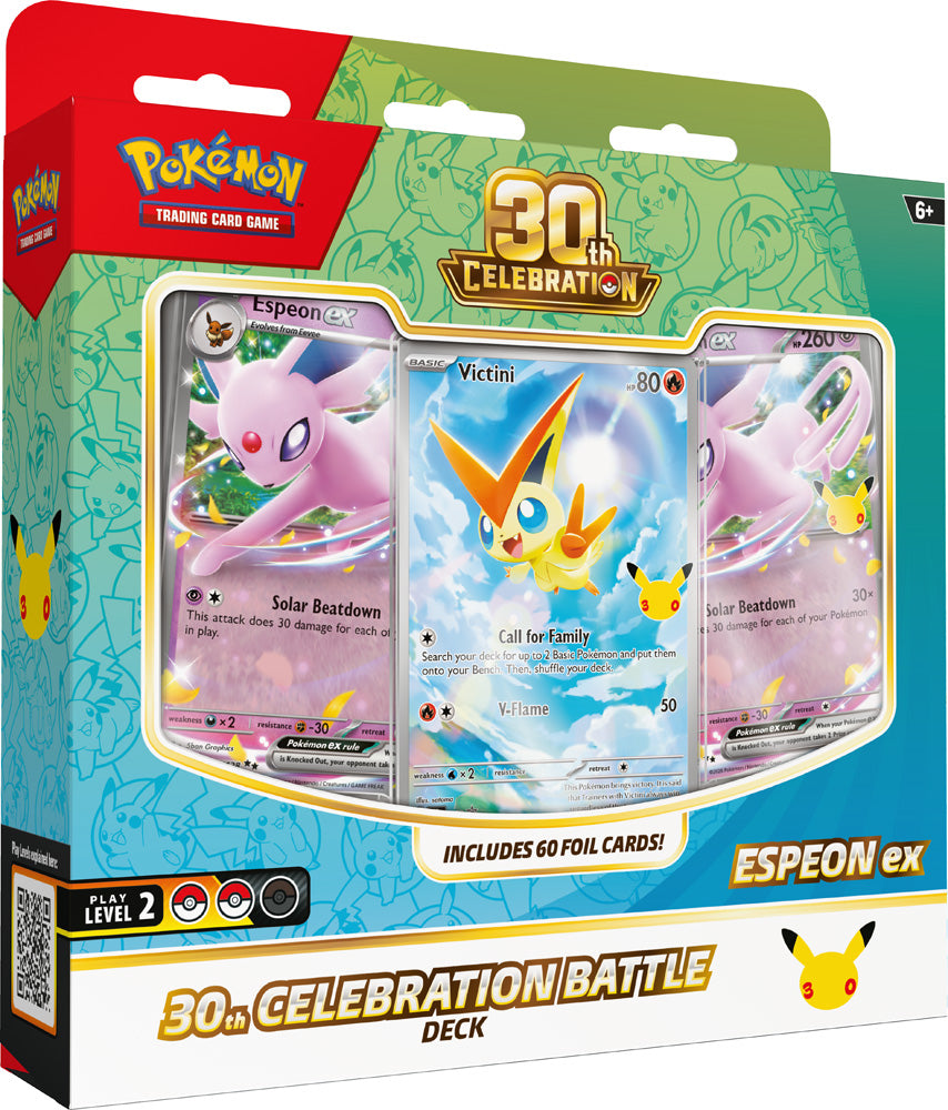 Pokemon - TCG - 30th Celebration Battle Deck— Espeon ex