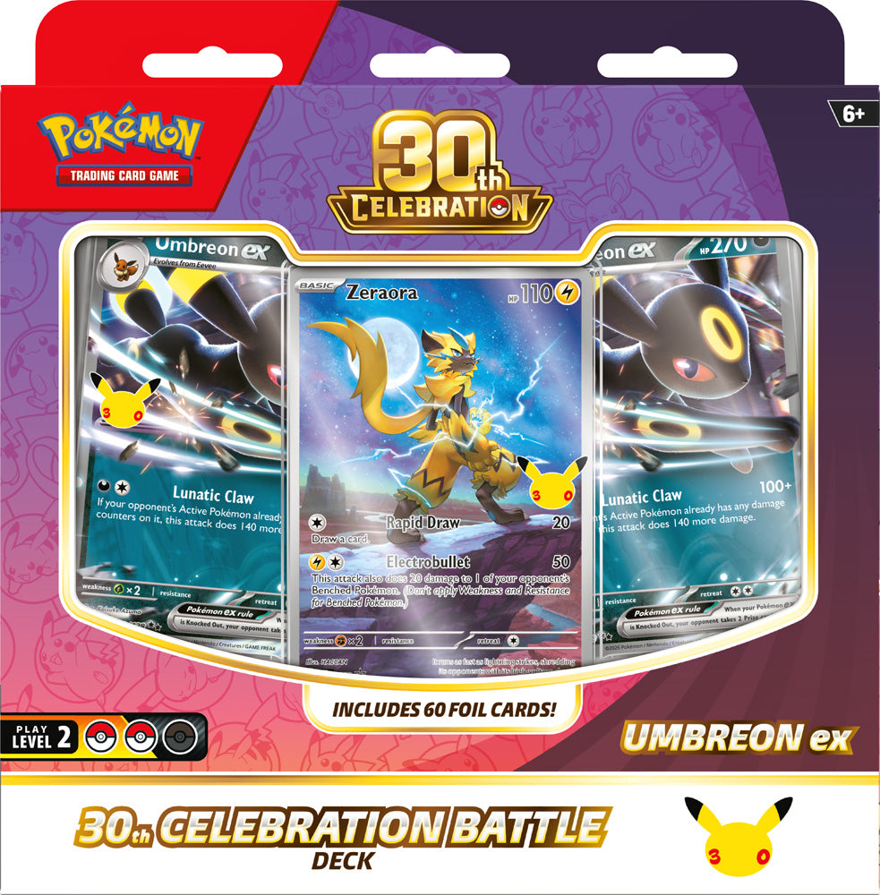 Pokemon - TCG - 30th Celebration Battle Deck— Umbreon ex