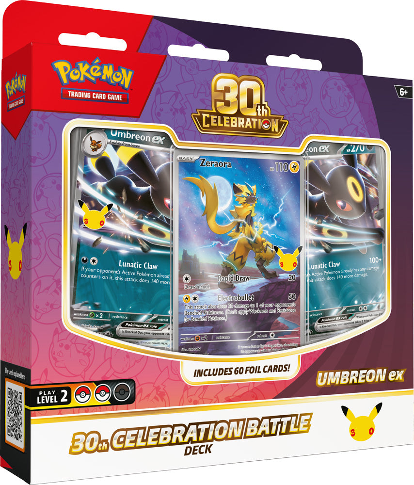 Pokemon - TCG - 30th Celebration Battle Deck— Umbreon ex