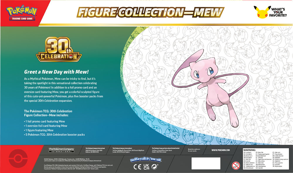 Pokemon - TCG - 30th Celebration Figure Collection - Mew