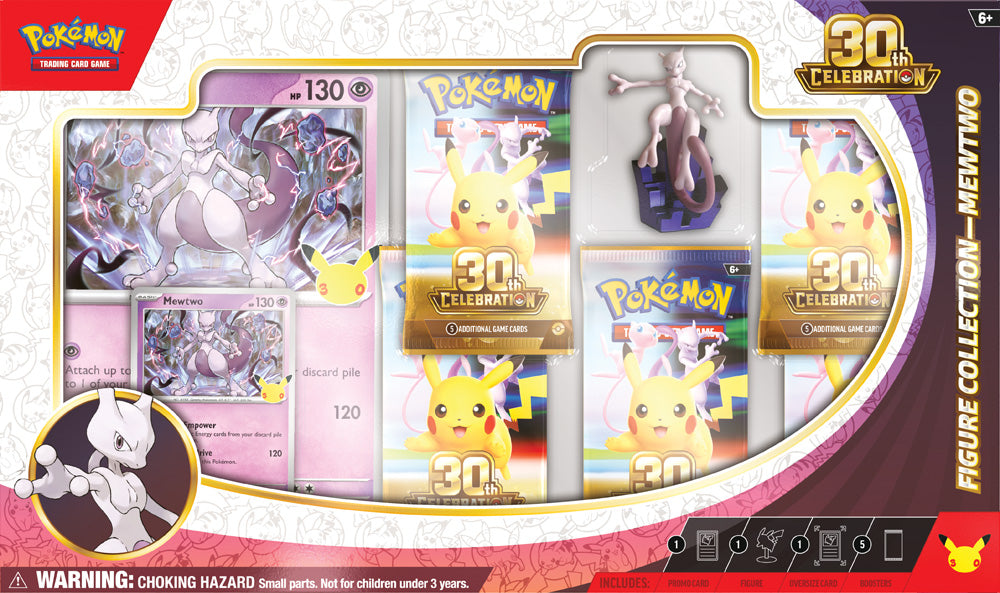 Pokemon - TCG - 30th Celebration Figure Collection - Mewtwo