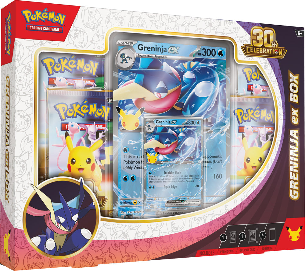 Pokemon - TCG - 30th Celebration Greninja ex Box