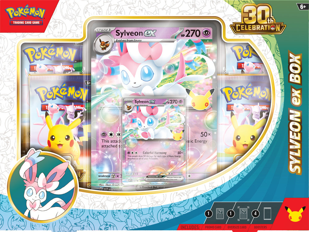 Pokemon - TCG - 30th Celebration Sylveon ex Box