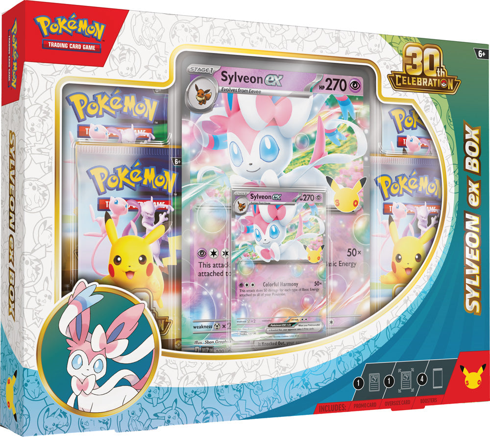 Pokemon - TCG - 30th Celebration Sylveon ex Box