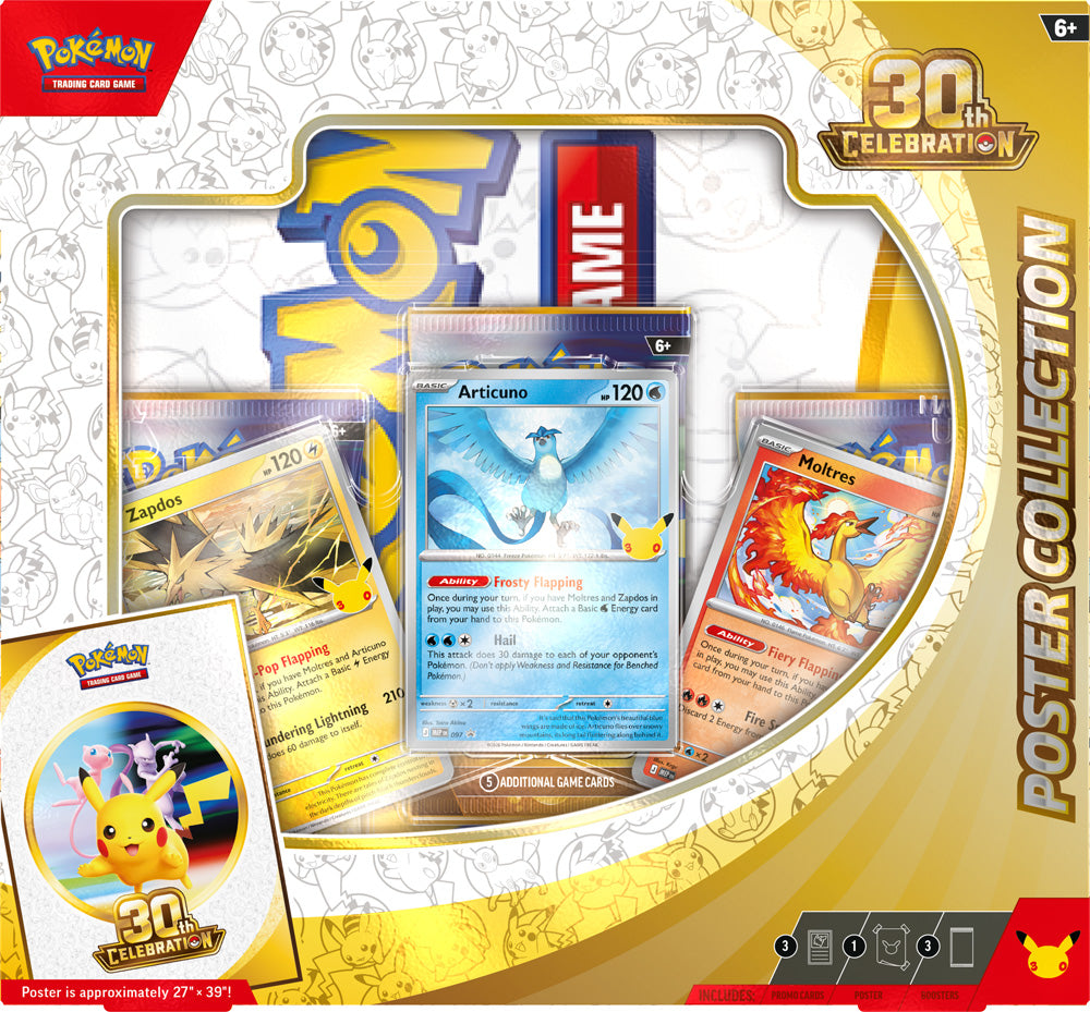 Pokemon - TCG - 30th Celebration Poster Collection