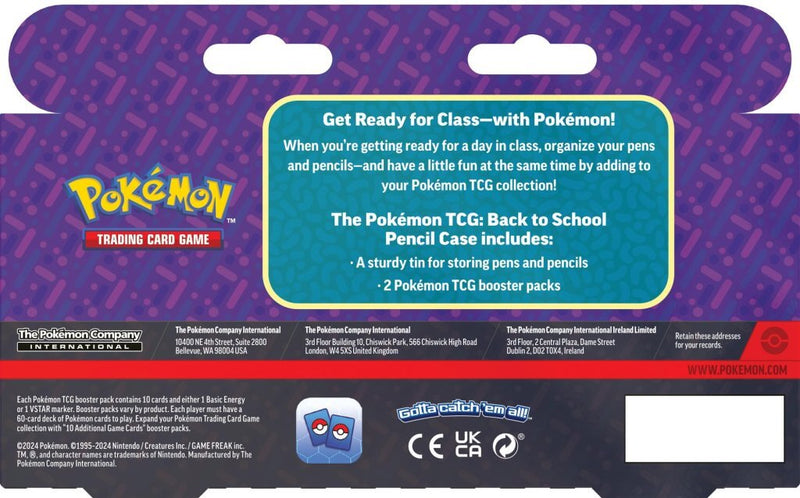 Pokemon - TCG - Pencil Tin 2024