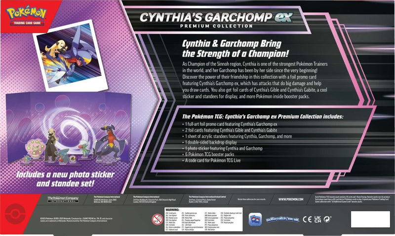 Pokemon - TCG - Cynthia's Garchomp ex Premium Collection