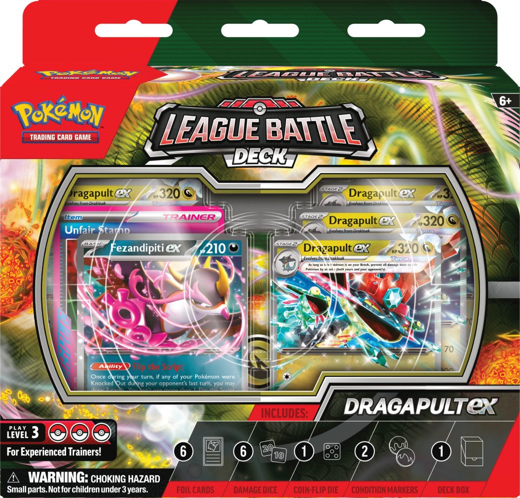 Pokemon - TCG - Dragapult ex League Battle Deck