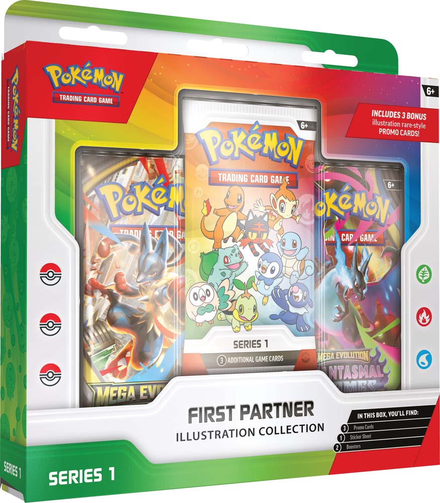 Pokemon - TCG - First Partner Illustration Collection—Series 1