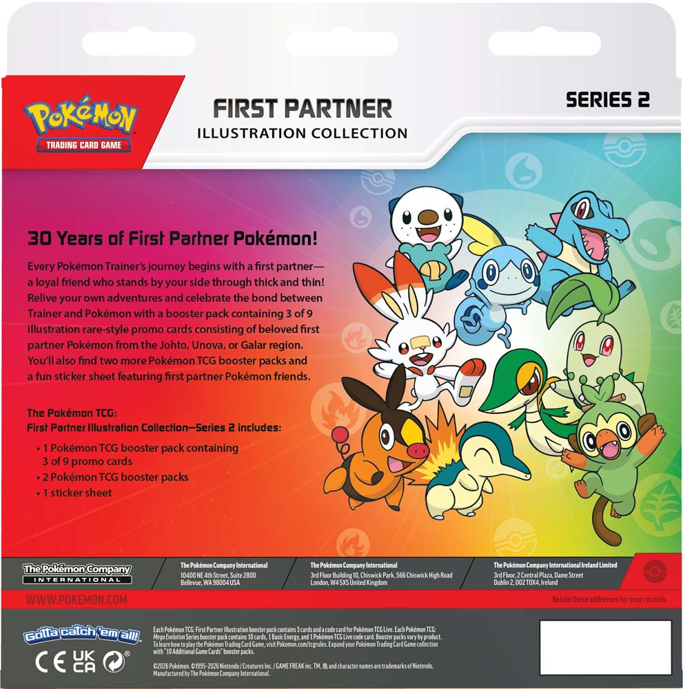 Pokemon - TCG - First Partner Illustration Collection—Series 2