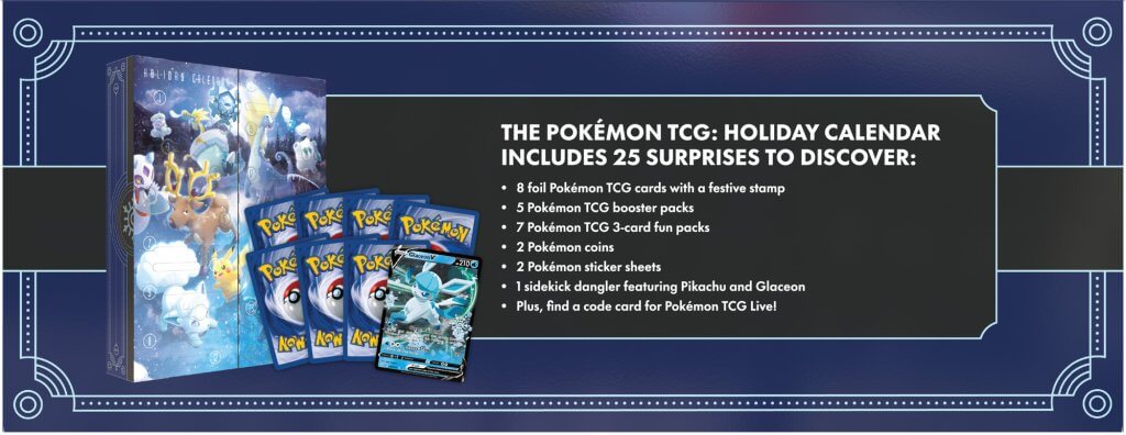 Pokemon - TCG - Holiday 2023 Calendar - Collectible Madness
