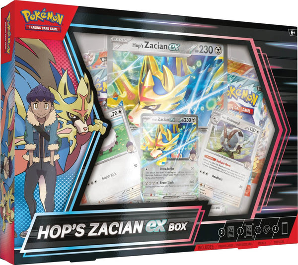 Pokemon - TCG - Hop's Zacian ex Box