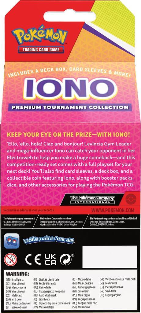 Pokemon - TCG - Iono Premium Tournament Collection
