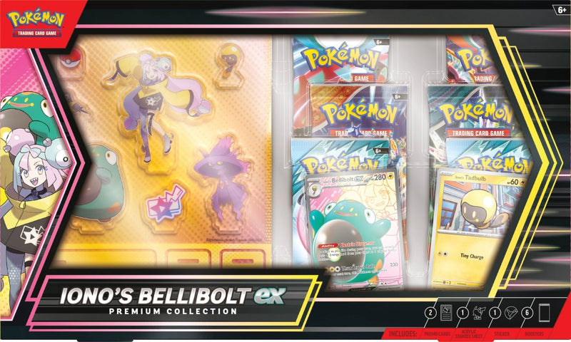 Pokemon - TCG - Iono's Bellibolt ex Premium Collection