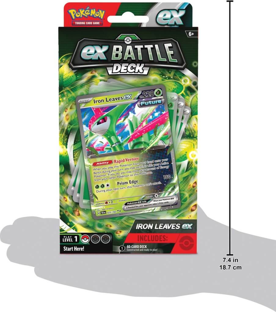 Pokemon - TCG - Tapu Koko ex / Iron Leaves ex Battle Deck