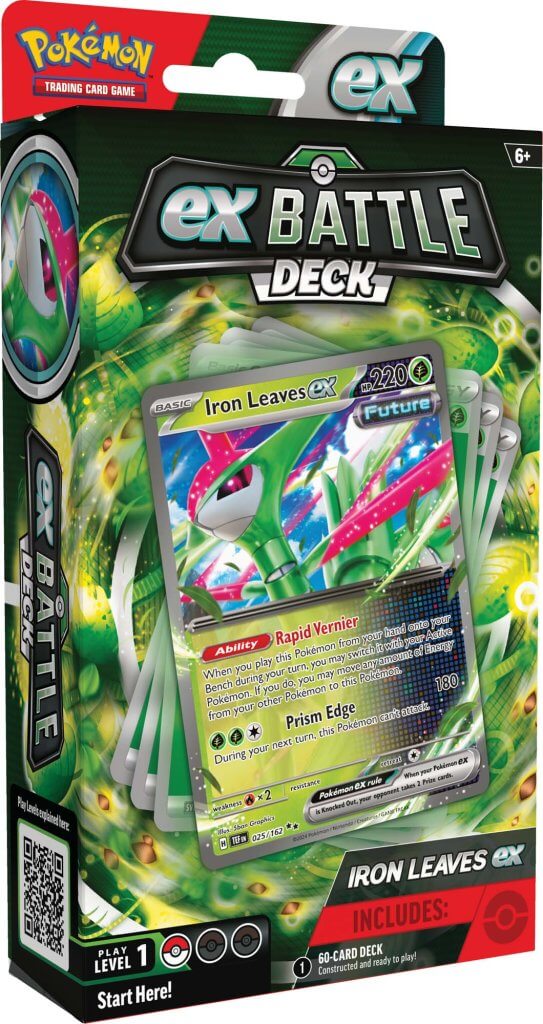 Pokemon - TCG - Tapu Koko ex / Iron Leaves ex Battle Deck