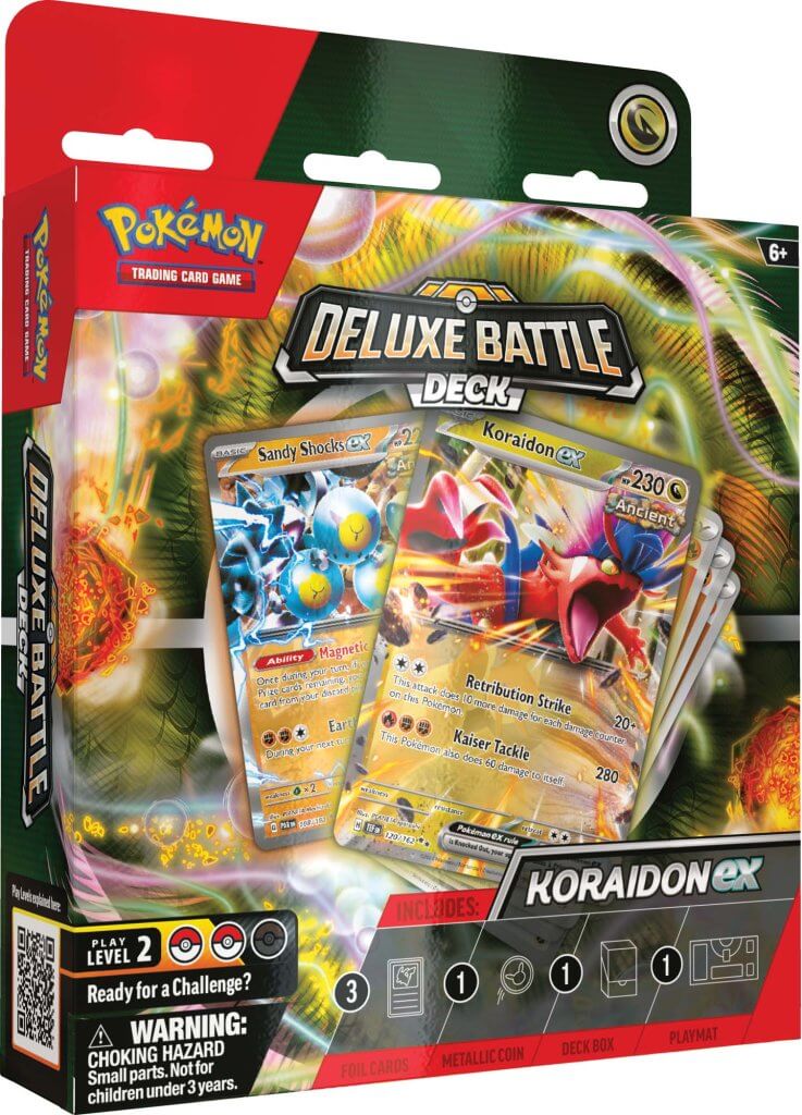 Pokemon - TCG - Miraidon ex / Koraidon ex Deluxe Battle Deck