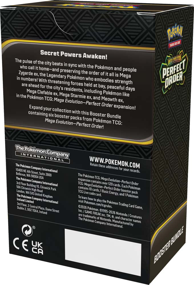 Pokemon - TCG - Perfect Order Booster Bundle
