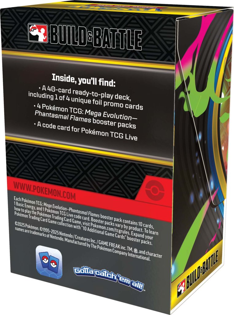 Pokemon - TCG - Phantasmal Flames Build & Battle Box