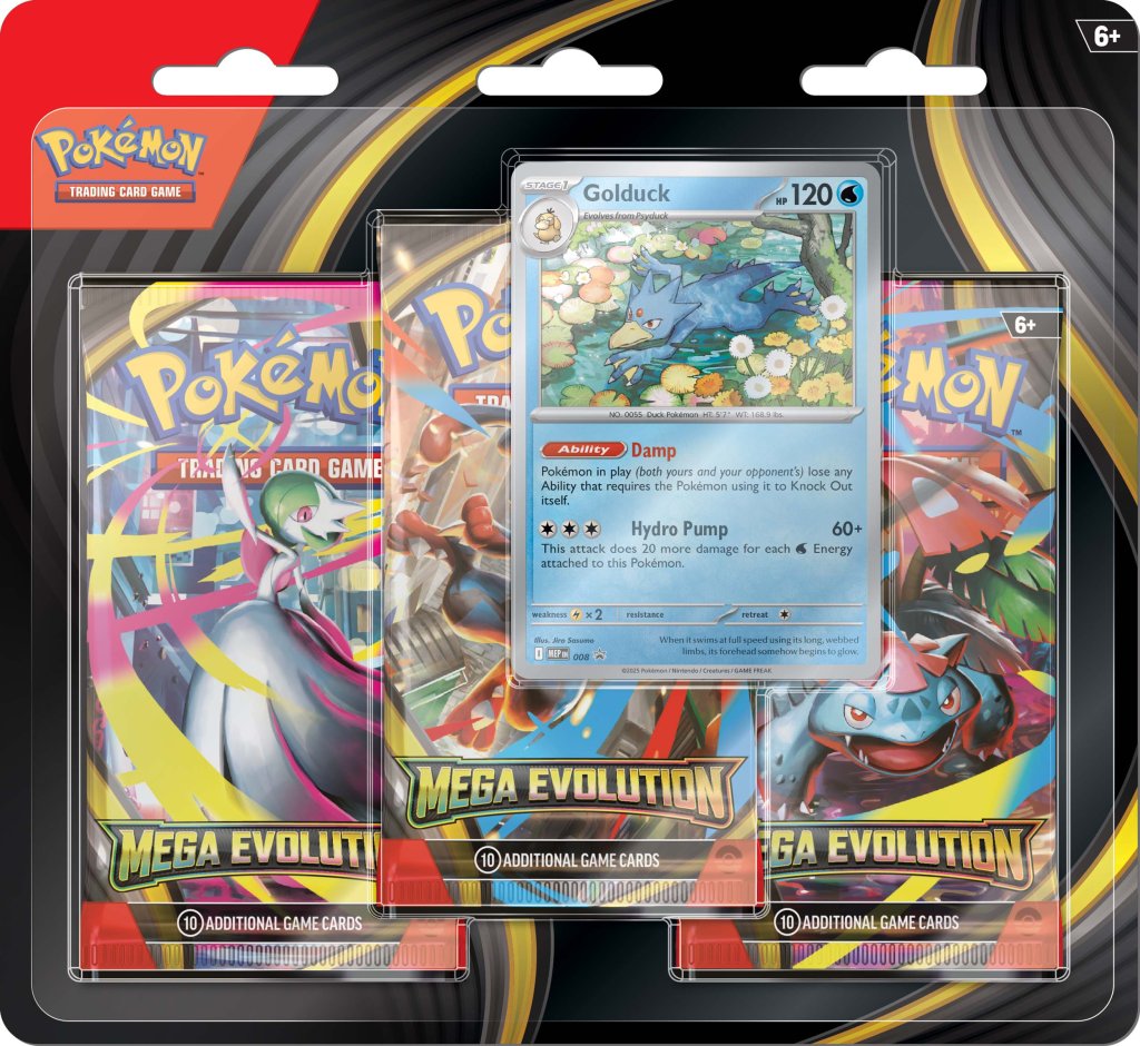 Pokemon - TCG - Mega Evolution Three Booster Blister
